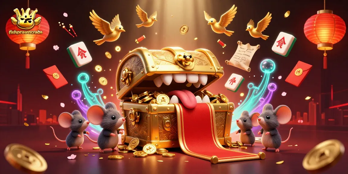 Experience the thrill of fishprawncrabs in this vibrant 3D casino-themed illustration showcasing exciting gameplay.