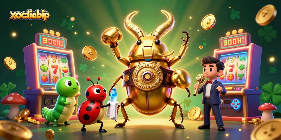 Experience the thrill of xocdiabip with a vibrant casino showdown featuring lively 3D characters.