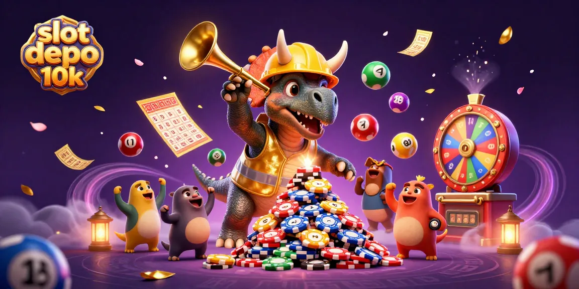 Engage in thrilling gameplay with slot depo 10k featuring a vibrant celebration of jackpots.